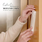 SURI Kosher Scroll for Door | 5" (12cm) Hand-Written by Certified Jewish Rabbi (Sofer Stam) | 100% Kosher Scroll for Mezuzah, Made in Israel | Parchment Shema Prayer Klaf| Fits 6" Mezuzah Case