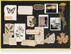 Linen Bulletin Board 30" x 20", Black Fabric Pin Board with Gold Aluminum Frame, Decorative Vision Board for Home Office, Bedroom & Dorm Wall Decor, Includes 10 Push Pins