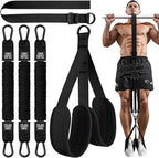 HPYGN Two Foots Pull Up Assistance Bands, Heavy Duty Resistance Band for Pull Up Bar, Adjustable Weight/Size with Fabric Feet/Knee Rest, Bands for Pull Up Assist for Strength Training, Pull Up