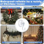 Wonderjune 6 Pcs Wreath Door Hanger Clear Heavy Duty Suction Cup Hooks 11 lb Removable Reusable Window Glass Door Wreath Holder for Christmas Kitchen Shower Bathroom Decorations
