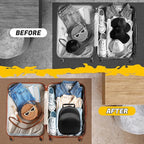 Hat Travel Case,Hat Case for Baseball Caps with Carrying Handle and Adjustable Shoulder Strap,Organizer Protects up to 6 Hats, Box for Travel and Home Storage(Black)