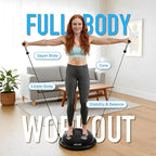 Ativafit Balance Ball Half Exercise Ball Balance Trainer Inflatable Yoga Ball for Home Gym Workouts Core Strength Fitness Half Ball with Resistance Bands, Pump, Support to 660 lbs