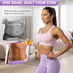 Pedal Resistance Band with Handle | Upgraded 55LBS Exercise Resistance Bands for Core, Abs, Legs, Glutes, Arms, Strength, Physical Therapy, Pilates, Sit Up Workout Equipment for Women Home Gym