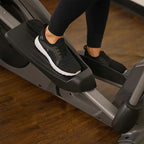 Sunny Health & Fitness Elliptical Cross Trainer Exercise Machine, Cardio Equipment for Home Gym with Pulse Sensor Grips, 24 Pre-Built Workouts, 16 Resistance Level Max 330Lbs, SunnyFit App Optional