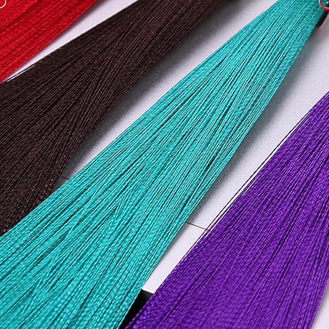 Chinese Knot Tassels Pendant Handmade Polyester Tassels Chinese Tassels Great for Home Decors and Festival Ornament