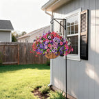 Artificial Flowers for Outdoor Faux Flower Spring Decoration, 12 Bundles Fake Plants Silk Daisy Bulk UV Resistant Realistic for Outside Porch Patio Balcony Planter Yard Garden Home Decor(Mixed 1)