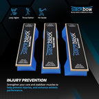SlackBow SlackBlock Athletic Balance Trainer – Improve Balance, Stability, and Athletic Performance – Condition Your Body and Prevent Injury - Compact and Portable