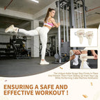 Resistance Bands with Cuffs – Comfort Ankle Workout Bands for Women & Men, Booty Exercise Bands for Kickbacks, Hip & Glute Training, Butt Lift Fitness Equipment, Durable Home Gym Accessories