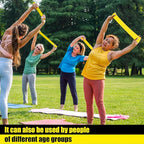 Deekin 20 Pcs Resistance Bands Resistance Loop Exercise Bands Exercise Equipment Elastic Drap Ring for Women and Men Home Fitness, Gym, Yoga