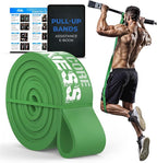 Pull Up Assistance Resistance Bands - Long Loop Power Bands for Men and Women - Strength Power Flexibility Training at Home & Gym - Ebooks & Workout Chart Included by Iron Core Fitness
