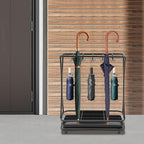 Umbrella Rack Stand,18-Slots Umbrella Holder with Removable Drip Tray, Umbrella Rack Organizer Free Standing Decor for Home Office Entryway