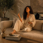 Anima Premium Energy Cleansing Set – White Sage Smudge Sticks, Palo Santo Sticks, Clear Quartz & Selenite Crystal with Smudge Bowl for Crystals & Home Cleansing, Meditation & Manifestation