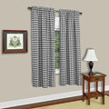 Sweet Home Collection Kitchen Window Curtain Treatment Panel, 63", Sage