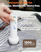 BAGSMART Rechargeable Wireless Pump Travel Storage Bags Set, Portable Space Saver Bags for Travel & Home, Vacuum Compression Seal Bag for Clothing- 18 combo bags