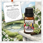 HIQILI Aqueous Bloom Diffuser Oil for Humidifier, Pets & Home, Long - Lasting Scent for Large Spaces, DIY & More - 0.34 Fl Oz