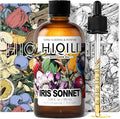 HIQILI Iris Sonnet Diffuser Oil, Elegant Floral Fruity Scent, Water Soluble for Car Air fresheners, Reed Diffuser, Relaxing & Cozy - 3.38 Fl Oz