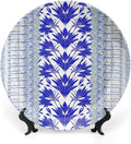 Blue And White Cairo Vintage Plates for Display Chinoiserie Blue And White Flowers Club Art Decoration Supplies Farmhouse Home Holiday Party Decorations Personalized Gifts for Men Women Anniversary