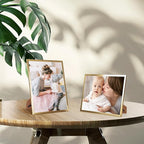 Giftgarden 8.5x11 Picture Frame Set of 18, Multi 8.5 by 11 Certificate Frames Bulk for Award Diploma Document office Wall or Tabletop Display, Gold