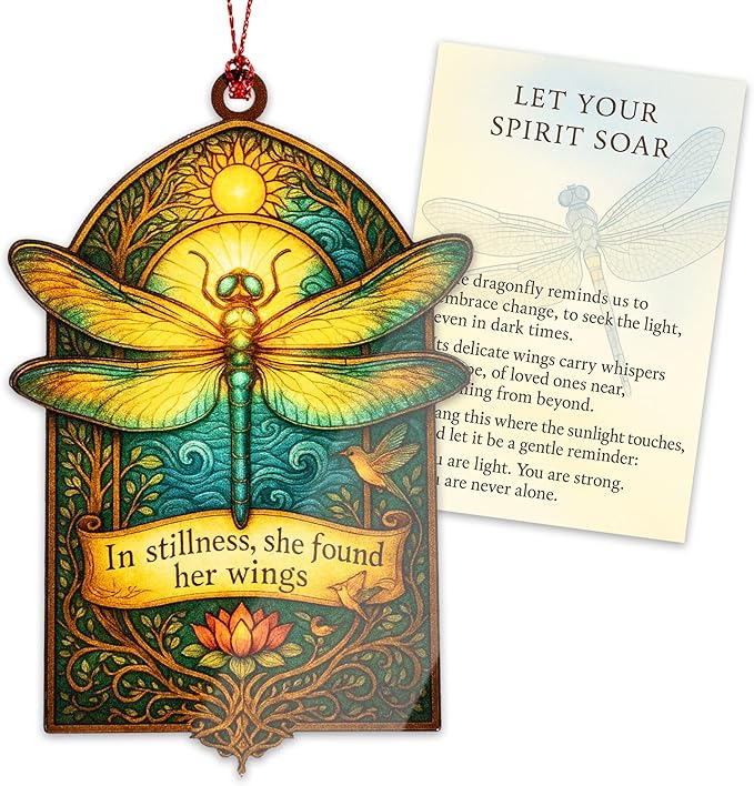 Christmas Women Gifts 2026 - Christmas Ornaments 2026 - Dragonfly Ornament - Dragonfly Gifts for Women - Christmas Women Decoration Ornaments