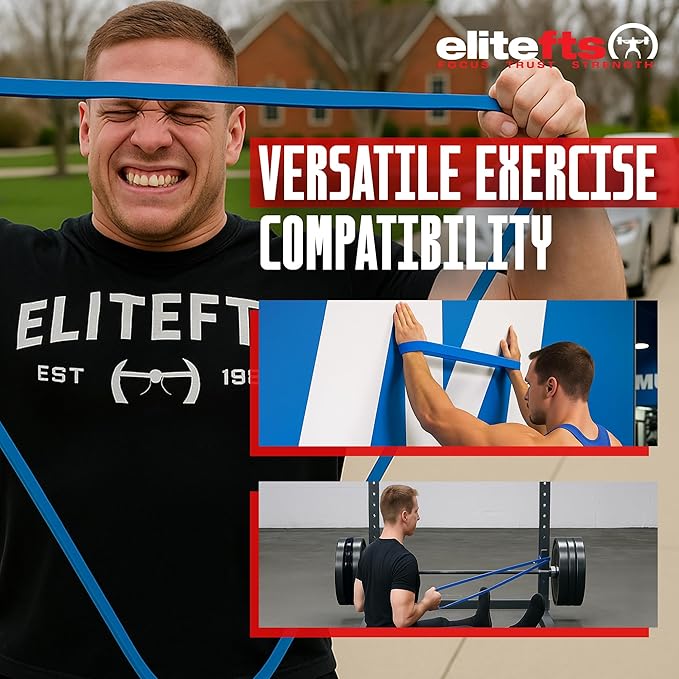 EliteFTS Pro Resistance Band - Boost Core Stability and Flexibility with This Portable, Joint-Friendly Tool