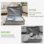 Vacuum Storage Bags for Travel - 15 Pack Compression Packing with Wireless Electric Pump for Luggage Vacuum Seal Bags for Clothes Space Saver Organizer for Moving Clothing Suitcase Travel