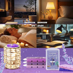 SCENTORINI Wax Melts, Wax Cubes Strong Scent, Lavender Scented for Sleep, Summer Scents Wax Melts for Warmer, 2.5 oz 4-Pack - Lavender & Gardenia, Sage, Chamomile, Sandalwood