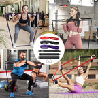 POWER GUIDANCE Pull Up Assist Bands - Stretch Resistance Band - Mobility Band - Powerlifting Bands - by Perfect for Body Stretching, Powerlifting, Resistance Training
