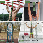 Pull Up Assistance Bands, Resistance Bands for Pull Up Bar Workout, Adjustable Heavy Duty Pull Up Assist Equipment with 4 Assistance Bands, Home Gym Fitness Exercise Strength Training