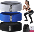 Resistance Bands for Working Out, Exercise Workout Bands for Women & Men, 3 Levels Elastic Stretch Bands for Exercise with Carry Bag for Physical Therapy, Home Fitness, Strength Training, Yoga