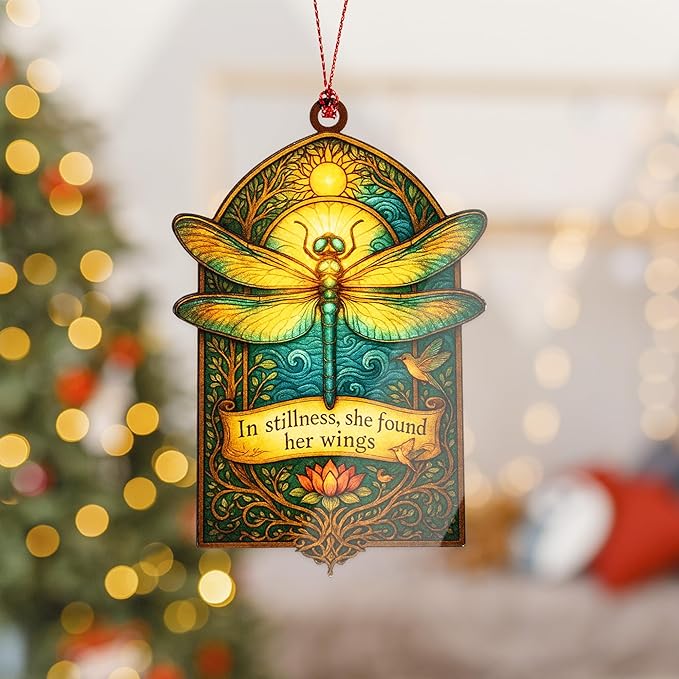 Christmas Women Gifts 2026 - Christmas Ornaments 2026 - Dragonfly Ornament - Dragonfly Gifts for Women - Christmas Women Decoration Ornaments
