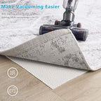 Non Slip Area Rug Pads Non Skid Rug Gripper 9x12 Feet Extra Thick Pad Anti-Slip Carpet Rug Mats for Hardwood Surface Floors, Keep Rugs Safe and in Place(9 x 12 Ft)