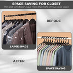 Utopia Home Clothes Hangers - Standard Plastic Hangers Space Saving - Durable Coat Hangers 20 Pack (White)