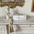 Decorative Books for Home Decor, White Faux Books for Decoration, Rustic Farmhouse Stacked Display Books (Family)