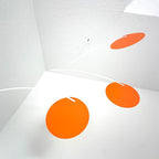 Solar Trio Hanging Mobile – Modern Kinetic Art, Minimalist Ceiling Decor