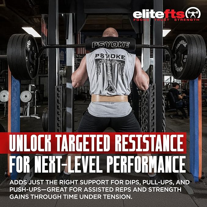 EliteFTS Pro Resistance Band - Boost Core Stability and Flexibility with This Portable, Joint-Friendly Tool