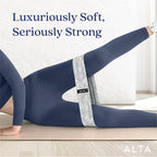 ALTA Booty Bands for Women - Premium Non-Slip Fabric Resistance Bands for Working Out - Cloth Resistance Bands for Legs, Fabric Exercise Bands, Leg Bands for Working Out Women, Looped Hip Bands Set