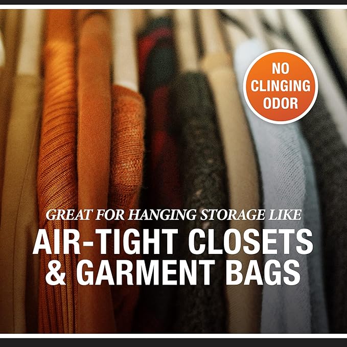 NO Moth Closet Hanger Refill Kills Clothes Moths, Carpet Beetles, and Eggs and Larvae, 7 OZ, 2 count (Pack of 1)