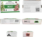 30 Cedar Rings for Clothes Storage - Stop Clothes Damage - 30 Fresh Cedar Rings to Protect Your Clothes