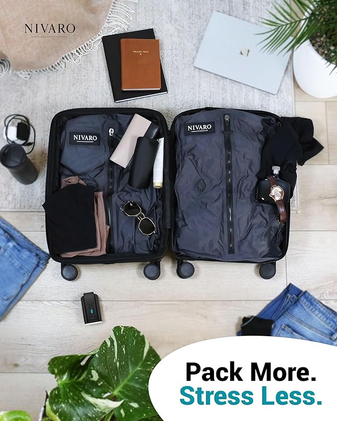 Travel Vacuum Compression Bags | Large 30L 1-Pack | Waterproof & Reusable | Space Saver Bags for Luggage | Wireless Pump Included