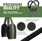 Pull Up Assistance Bands, Resistance Bands for Pull Up Bar Workout, Adjustable Heavy Duty Pull Up Assist Equipment with 4 Assistance Bands, Home Gym Fitness Exercise Strength Training