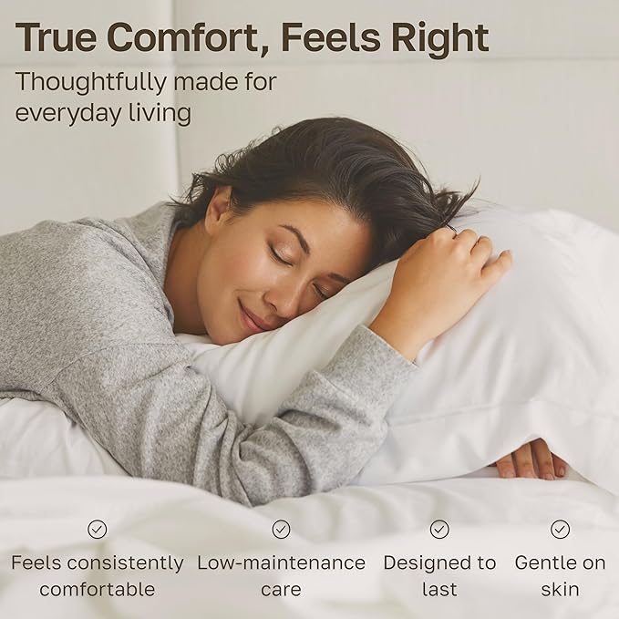 California Design Den Luxury Twin Sheet Set - 100% Cotton, 600 Thread Count Deep Pocket Twin Sheets, Hotel-Quality Bedding with Soft Sateen Weave - Mist Grey