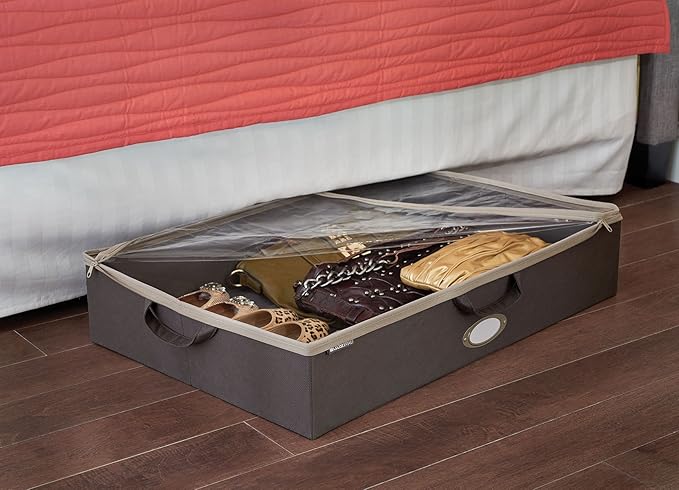 ClosetMaid 31495 Under-Bed Fabric Storage Bag, Gray