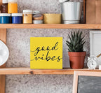 SRADMO Inspirational Quotes Wood Box Sign Desk Decor, Inspirational Wooden Block Box Sign Decoration for Home Office Shelf Table Fall Decor