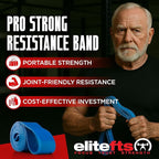 EliteFTS Pro Resistance Band - Boost Core Stability and Flexibility with This Portable, Joint-Friendly Tool