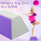 Cheerleading Balance Trainer, PU Anti-slip, Stunt Stand for Flyers