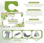 MothMag Moth Traps for Clothes, Closets, Fabrics, and Carpets, Clothing Moth Traps, Clothes Moth Traps, Closet Moth Traps, Moth Pheromone Traps, Extra-Strength Adhesive Glue Clothes Moth Trap, 6 Pack