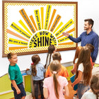 Summer Bulletin Board Set Classroom Affirmation Station Sunshine Decorations Summer Motivational Positive Wall Decor Growth Mindset Mental Health Posters for Teachers School Supplies