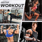 2 Pcs Blood Flow Restriction Bands for Women BFR Bundle Booty Band Occlusion Band Adjustable Occlusion Resistance Best Fabric Resistance Bands for Legs Butt Hip Building Workouts Squat Thigh