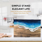 TR-LIFE 3 Pack 10 Inch Large Plate Stands for Display - Metal Plate Holder Display Stand + Picture Frame Holder Stand + Small Easels for Decorative Plate, Platter, Book, Plaques, Photo, Tabletop Art