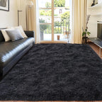 Rugs for Bedroom 4x6, Soft Shaggy Modern Shag Area Rug for Living Room, Upgrade Non-Slip Plush Fluffy Carpet for Kids Boys Girls Room Home Decor Aesthetic, Charcoal Gray